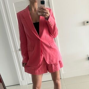A.L.C. Pink Tailored Blazer